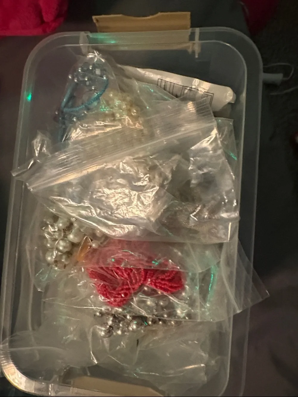 Multiple pieces of custom jury individually wrapped- Unbranded